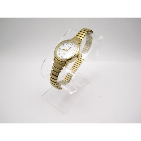 Women Timex Indiglo Quartz WR Analog 25mm Round Watch (H972) "New Battery" - Picture 7 of 11